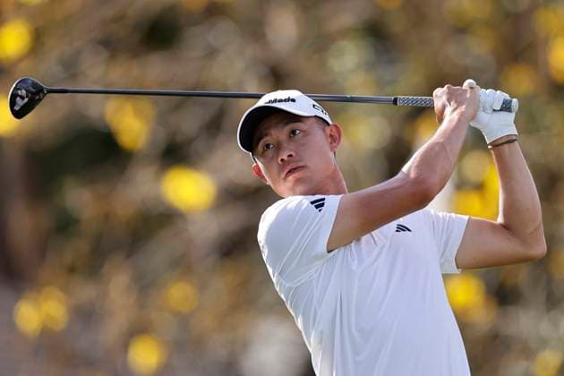 ORLANDO, FL - MARCH 07: Collin Morikawa of the United States hits a tee shot at the 13th hole during the first round of the Arnold Palmer Invitational presented by Mastercard at Arnold Palmer Bay Hill Golf Course on March 07, 2024 in Orlando, Florida. (Photo by Joe Robbins Icon Sportswire) GOLF: MAR 07 PGA, Golf Herren Arnold Palmer Invitational presented by Mastercard EDITORIAL USE ONLY Icon5732403070761