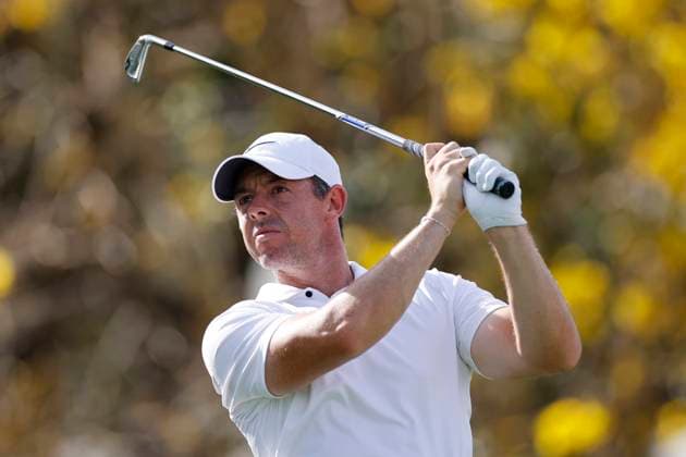 ORLANDO, FL - MARCH 07: Rory McIlroy of Northern Ireland hits a tee shot at the 13th hole during the first round of the Arnold Palmer Invitational presented by Mastercard at Arnold Palmer Bay Hill Golf Course on March 07, 2024 in Orlando, Florida. (Photo by Joe Robbins Icon Sportswire) GOLF: MAR 07 PGA, Golf Herren Arnold Palmer Invitational presented by Mastercard EDITORIAL USE ONLY Icon5732403070791