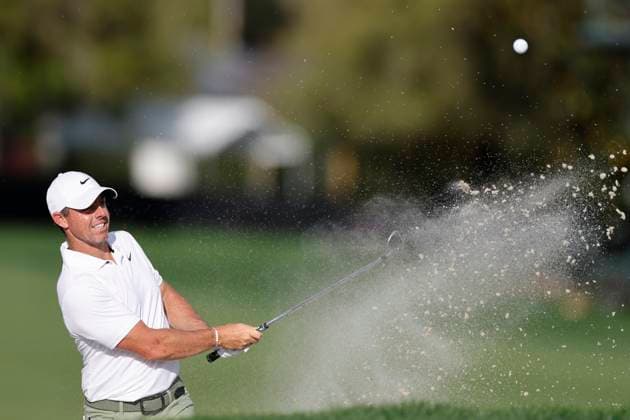 Sport Bilder des Tages ORLANDO, FL - MARCH 07: Rory McIlroy of Northern Ireland hits from a greenside bunker at the 15th hole during the first round of the Arnold Palmer Invitational presented by Mastercard at Arnold Palmer Bay Hill Golf Course on March 07, 2024 in Orlando, Florida. (Photo by Joe Robbins Icon Sportswire) GOLF: MAR 07 PGA, Golf Herren Arnold Palmer Invitational presented by Mastercard EDITORIAL USE ONLY Icon5732403070851