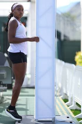 Coco Gauff (USA) TENNIS : Indian Wells 2024 - 07 03 2024 AntoineCouvercelle Panoramic 