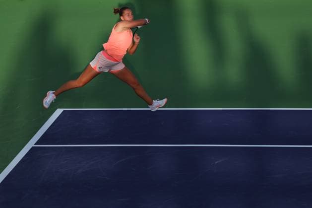 Diane Parry TENNIS : Indian Wells 2024 - 07 03 2024 AntoineCouvercelle Panoramic 