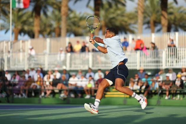 Arthur Fils (Fra) TENNIS : Indian Wells 2024 - 07 03 2024 AntoineCouvercelle Panoramic 