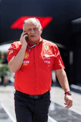 VASSEUR FrÃ dÃ ric (fra), Team Principal & General Manager of the Scuderia Ferrari, portrait, during the Formula 1 STC Saudi Arabian Grand Prix 2024, 2nd round of the 2024 Formula One World Championship, WM, Weltmeisterschaft from March 7 to 9, 2024 on the Jeddah Corniche Circuit, in Jeddah, Saudi Arabia - F1 - SAUDI ARABIAN GRAND PRIX 2024 DPPI Panoramic  240308_R02_SAUDI__LF_1030