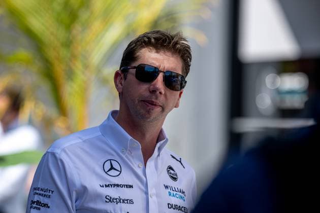 JEDDAH, SAUDI ARABIA: James Vowles, racing for the Williams Racing team during the 2024 Formula 1 Saudi Arabian Grand Prix at the Jeddah Corniche Circuit in Jeddah, Saudi Arabia
