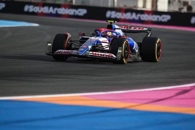 22 TSUNODA Yuki (jap), Visa Cash App RB F1 Team VCARB 01, action during the Formula 1 STC Saudi Arabian Grand Prix 2024, 2nd round of the 2024 Formula One World Championship, WM, Weltmeisterschaft from March 7 to 9, 2024 on the Jeddah Corniche Circuit, in Jeddah, Saudi Arabia - F1 - SAUDI ARABIAN GRAND PRIX 2024 DPPI Panoramic  240308_R02_SAUDI_XB3_9851