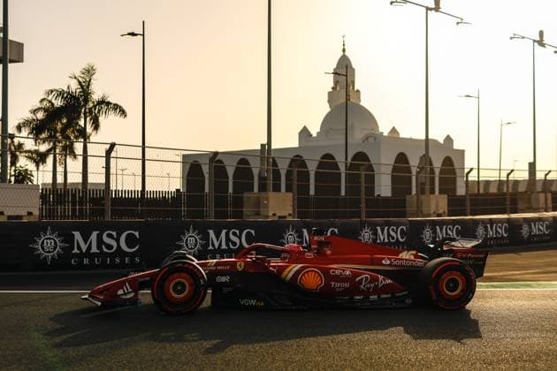 16 Charles Leclerc (MCO, Scuderia Ferrari), F1 Grand Prix of Saudi Arabia at Jeddah Corniche Circuit on March 8, 2024 in Jeddah, Saudi Arabia. (Photo by HOCH ZWEI) Jeddah Saudi Arabia