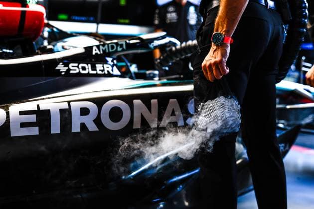 63 George Russell (GBR, Mercedes-AMG Petronas F1 Team), F1 Grand Prix of Saudi Arabia at Jeddah Corniche Circuit on March 8, 2024 in Jeddah, Saudi Arabia. (Photo by HOCH ZWEI) Jeddah Saudi Arabia