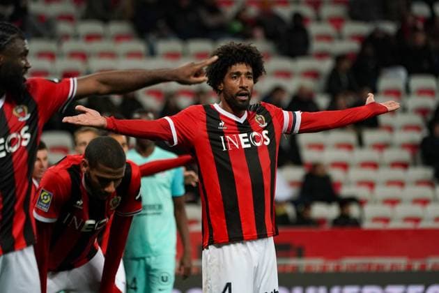 Dante (OGC Nice) FOOTBALL : OGC Nice vs Montpellier - Ligue 1 Uber Eats - Nice - 08 03 2024 NorbertScanella Panoramic 