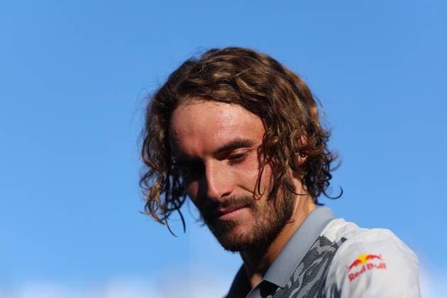 Stefanos Tsitsipas (Gre) TENNIS : Indian Wells 2024 - 08 03 2024 AntoineCouvercelle Panoramic 