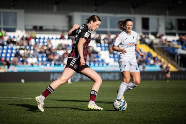 Google Pixel Frauen-Bundesliga match between TSG Hoffenheim against 1. FC Nuernberg in Dietmar-Hopp-Stadion Dana Roesiger Copyright: xDanaxRoesigerx dana_roesiger_sports_press_photo_182505