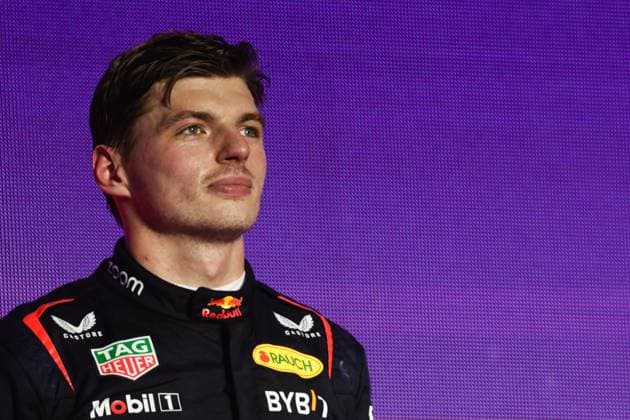 F1 Saudi Arabian Grand Prix 2024 Max Verstappen of Red Bull Racing at the podium after the Formula 1 Saudi Arabian Grand Prix at Jeddah Corniche Circuit in Jeddah, Saudi Arabia on March 9, 2024. Jeddah Saudi Arabia  Copyright: xJakubxPorzyckix originalFilename:porzycki-f1saudia240309_npiRy.jpg