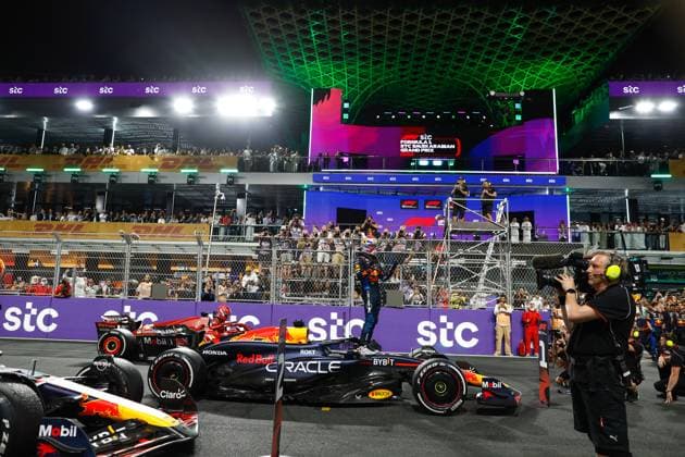 1 Max Verstappen (NLD, Oracle Red Bull Racing), F1 Grand Prix of Saudi Arabia at Jeddah Corniche Circuit on March 9, 2024 in Jeddah, Saudi Arabia. (Photo by HOCH ZWEI) Jeddah Saudi Arabia