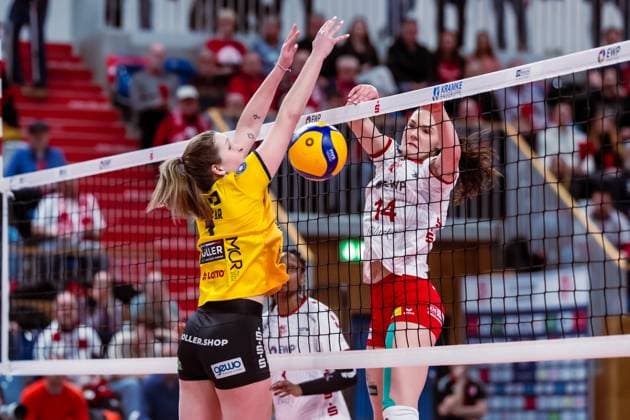 VBL Volleyball-Bundesliga; SC Potsdam - VfB Suhl LOTTO Thüringen; 09.03.2024 VBL Volleyball-Bundesliga; SC Potsdam - VfB Suhl LOTTO Thüringen; 09.03.2024 Copyright: xBEAUTIFULxSPORTS NicolxMarschallx
