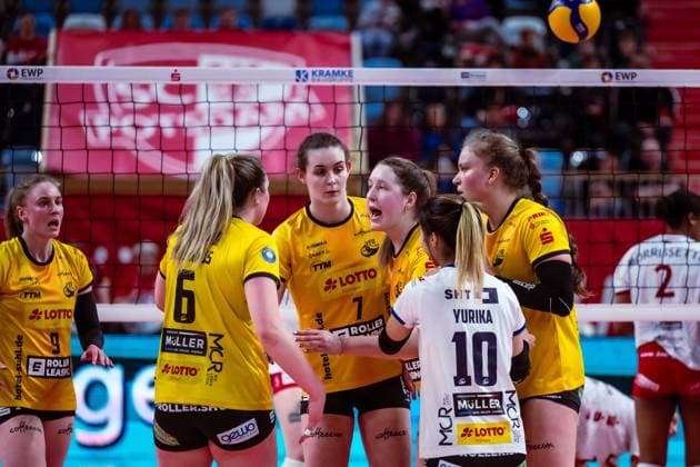 VBL Volleyball-Bundesliga; SC Potsdam - VfB Suhl LOTTO Thüringen; 09.03.2024 VBL Volleyball-Bundesliga; SC Potsdam - VfB Suhl LOTTO Thüringen; 09.03.2024 Copyright: xBEAUTIFULxSPORTS NicolxMarschallx