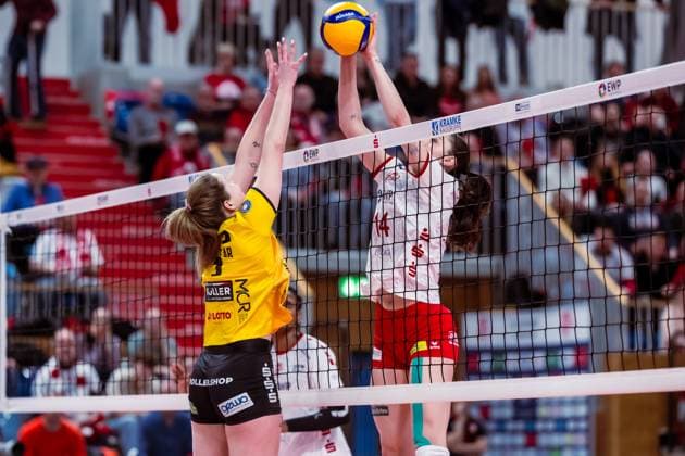 VBL Volleyball-Bundesliga; SC Potsdam - VfB Suhl LOTTO Thüringen; 09.03.2024 VBL Volleyball-Bundesliga; SC Potsdam - VfB Suhl LOTTO Thüringen; 09.03.2024 Copyright: xBEAUTIFULxSPORTS NicolxMarschallx