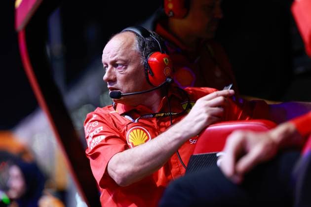 Frederic Vasseur (FRA, Scuderia Ferrari), F1 Grand Prix of Saudi Arabia at Jeddah Corniche Circuit on March 9, 2024 in Jeddah, Saudi Arabia. (Photo by HOCH ZWEI) Jeddah Saudi Arabia