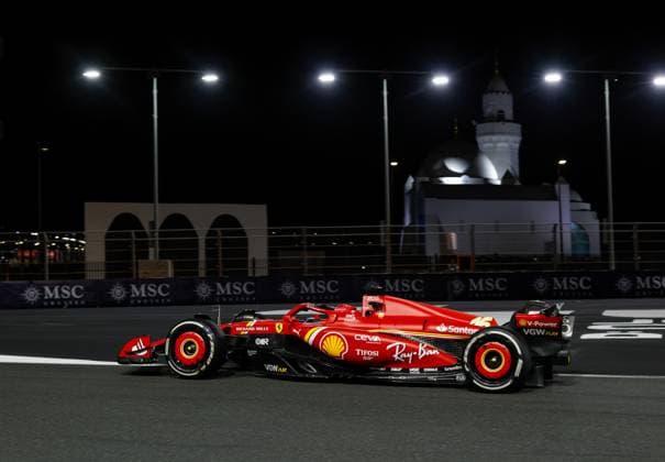 16 Charles Leclerc (MCO, Scuderia Ferrari), F1 Grand Prix of Saudi Arabia at Jeddah Corniche Circuit on March 9, 2024 in Jeddah, Saudi Arabia. (Photo by HOCH ZWEI) Jeddah Saudi Arabia