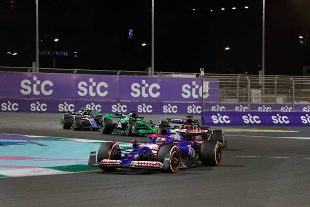 3 Daniel Ricciardo (AUS, Visa Cash App RB Formula One Team), F1 Grand Prix of Saudi Arabia at Jeddah Corniche Circuit on March 9, 2024 in Jeddah, Saudi Arabia. (Photo by HOCH ZWEI) Jeddah Saudi Arabia