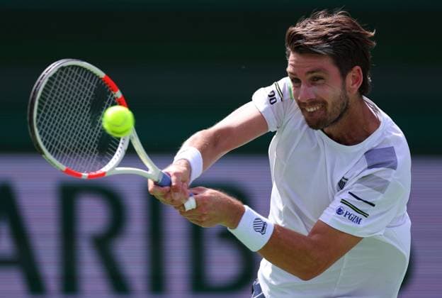 Cameron Norrie of GBR in action BNP Paribas Open, Tennis, Day 4, Indian Wells Tennis Garden, California, USA - 09 Mar 2024  Copyright: xEllaxLing Shutterstockx 14381609by
