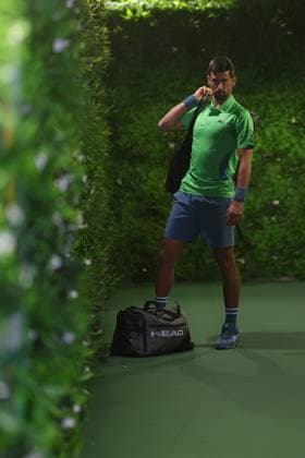Novak Djokovic (Ser) TENNIS : Indian Wells 2024 - 09 03 2024 AntoineCouvercelle Panoramic 