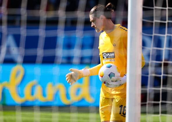 Fussball - 2. BL - SV Wehen Wiesbaden - Hannover 96 - 09.03.24, Florian Stritzel (SVWW), -
