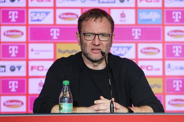 v.li.: Thomas Horsch (Trainer, Cheftrainer, SV Werder Bremen) während der Pressekonferenz , DIE DFB-RICHTLINIEN UNTERSAGEN JEGLICHE NUTZUNG VON FOTOS ALS SEQUENZBILDER UND ODER VIDEOÄHNLICHE FOTOSTRECKEN. DFB REGULATIONS PROHIBIT ANY USE OF PHOTOGRAPHS AS IMAGE SEQUENCES AND OR QUASI-VIDEO., 10.03.2024, Köln (Deutschland), Fussball, Google Pixel Frauen-Bundesliga, 1. FC Köln - SV Werder Bremen