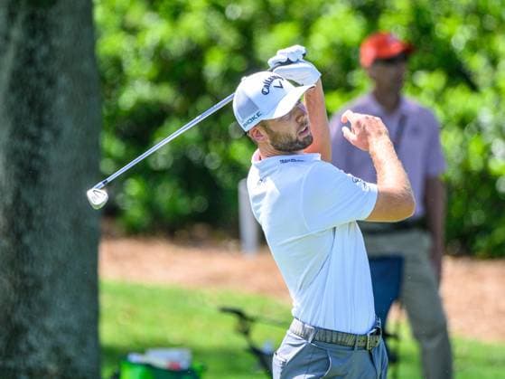 March 10, 2024: Sam Burns reacts after his shot from the first fairway during final round of the Arnold Palmer Invitational presented by Mastercard held at Arnold Palmer s Bay Hill Club & Lodge in Orlando, FL. Romeo T Guzman CSM. Orlando USA - ZUMAcg2_ 20240310_faf_cg2_033 Copyright: xRomeoxGuzmanx