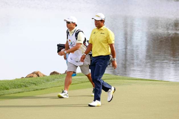 ORLANDO, FL - MARCH 10: PGA, Golf Herren golfer Hideki Matsuyma walks the 18th hole during the Arnold Palmer Invitational presented by MasterCard at the Arnold Palmer s Bay Hill Club & Lodge on March 10, 2024, in Orlando, Florida. (Photo by Brian Spurlock Icon Sportswire) GOLF: MAR 10 PGA Arnold Palmer Invitational presented by Mastercard EDITORIAL USE ONLY Icon24031079