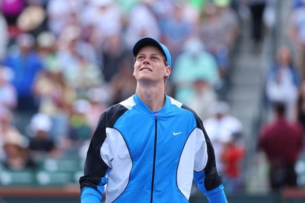 Jannik Sinner TENNIS : Indian Wells 2024 - 10 03 2024 AntoineCouvercelle Panoramic 