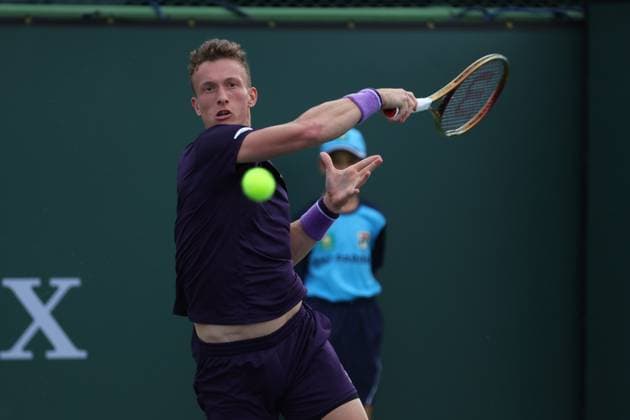 Jiri Lehecka (Cze) TENNIS : Indian Wells 2024 - 10 03 2024 AntoineCouvercelle Panoramic 