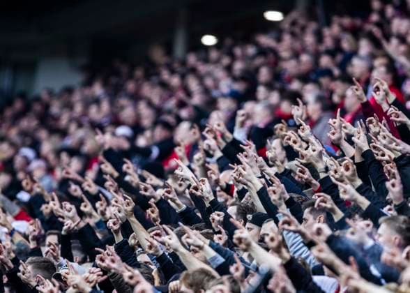 Sport Themen der Woche KW10 Leverkusen, Bayarena, 10.03.2024: Leverkusener Fans feuern ihre Mannschaft an beim Spiel der 1.Bundesliga Bayer 04 Leverkusen vs. VFL Wolfsburg. *** Leverkusen, Bayarena, 10 03 2024 Leverkusen fans cheer on their team at the Bundesliga 1 match between Bayer 04 Leverkusen and VFL Wolfsburg