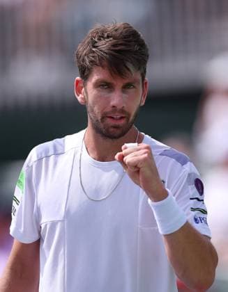 Cameron Norrie of GBR celebrates BNP Paribas Open, Tennis, Day 6, Indian Wells Tennis Garden, California, USA - 11 Mar 2024  Copyright: xEllaxLing Shutterstockx 14381616j