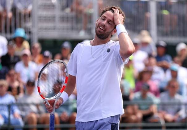 Cameron Norrie of GBR smiles BNP Paribas Open, Tennis, Day 6, Indian Wells Tennis Garden, California, USA - 11 Mar 2024  Copyright: xEllaxLing Shutterstockx 14381616s