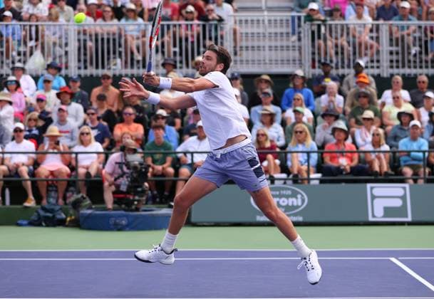 Cameron Norrie of GBR in action BNP Paribas Open, Tennis, Day 6, Indian Wells Tennis Garden, California, USA - 11 Mar 2024  Copyright: xEllaxLing Shutterstockx 14381616ae