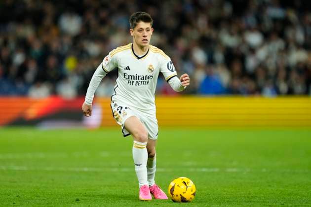 Real Madrid CF v Celta Vigo - LaLiga EA Sports Arda Guler attacking midfield of Real Madrid and Turkey during the LaLiga EA Sports match between Real Madrid CF and Celta Vigo at Estadio Santiago Bernabeu on March 10, 2024 in Madrid, Spain. Madrid Spain  Copyright: xJosexBretonx originalFilename:breton-realmadr240310_npJrd.jpg