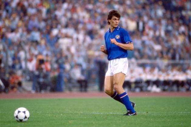 RECORD DATE NOT STATED PAOLO MALDINI, Italia, Euro 1988, Azione, Action, Single shot CAMPIONATI EUROPEI EURO 1988 ITALIA