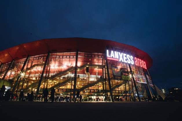 COLOGNE, GERMANY - 13 MARCH, 2024: Hockey match DEL KOELNER HAIE - ERC INGOLSTADT at Lanxess Arena  Copyright: xVITALIIxKLIUIEVx