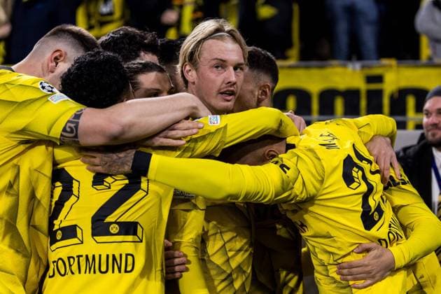 Sport Bilder des Tages UEFA Champions League Achtelfinale: Borussia Dortmund - PSV Eindhoven; 13.03.2024 Jubel zum 1:0 durch Jadon Sancho (Borussia Dortmund, 10) UEFA Champions League Achtelfinale: Borussia Dortmund - PSV Eindhoven, Dortmund, SIGNAL IDUNA PARK am 13.03.2024 DFL REGULATIONS PROHIBIT ANY USE OF PHOTOGRAPHS AS IMAGE SEQUENCES AND OR QUASI-VIDEO. Copyright: xBEAUTIFULxSPORTS Wunderlx