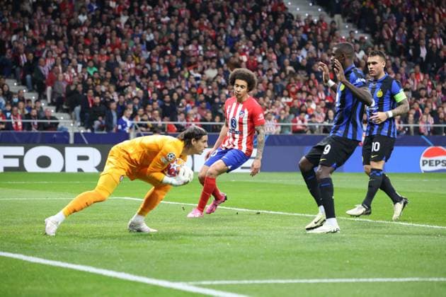 March 13, 2024, Madrid, Madrid, SPAGNA: 03 13 2024 Madrid, second leg of the 2023 24 Champions League round of 16, football match between CF Atletico Madrid vs FC Internazionale Milano at the Civita Metropolitano stadium in Madrid .In picture : Yann Sommer of FC Internazionale Madrid SPAGNA - ZUMAs236 20240313_aap_s236_022 Copyright: xFabioxSassox