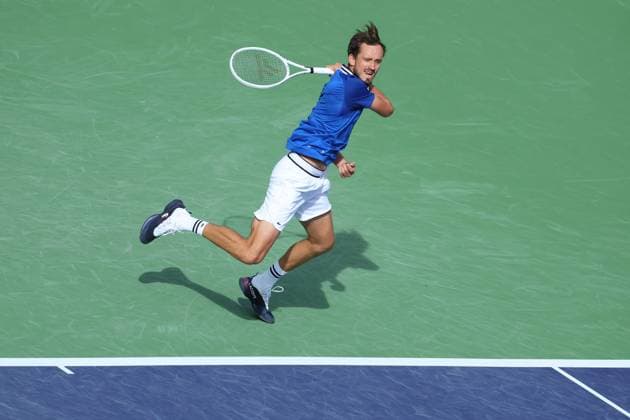 Daniil Medvedev TENNIS : Indian Wells 2024 - 13 03 2024 AntoineCouvercelle Panoramic 