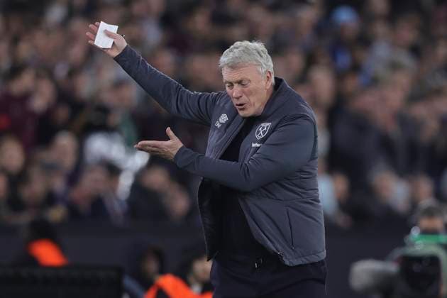 West Ham United v SC Freiburg UEFA Europa League West Ham United Manager David Moyes during the UEFA Europa League Round of 16 Second Leg match at the London Stadium, Stratford Copyright: xPaulxChestertonx FIL-19832-0024 UK Newspapers OUT