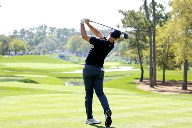 PONTE VEDRA BEACH, FL - MARCH 14: PGA, Golf Herren golfer Rory McElroy hits his drive on 4th hole during The Players Championship on March 14, 2024, at TPC Sawgrass in Ponte Vedra Beach, Florida. (Photo by Brian Spurlock Icon Sportswire) GOLF: MAR 14 PGA THE PLAYERS Championship EDITORIAL USE ONLY Icon2403142