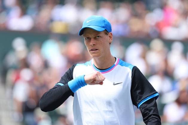 Jannik Sinner TENNIS : Indian Wells 2024 - 14 03 2024 AntoineCouvercelle Panoramic 