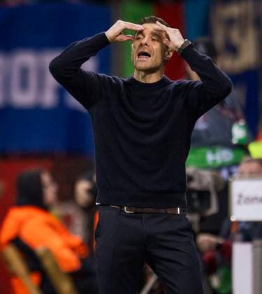 Leverkusen, Germany. 14th Mar 2024. Trainer Xabi Alonso (Leverkusen) Bayer Leverkusen - Qarabag Agdam 14.03.2024