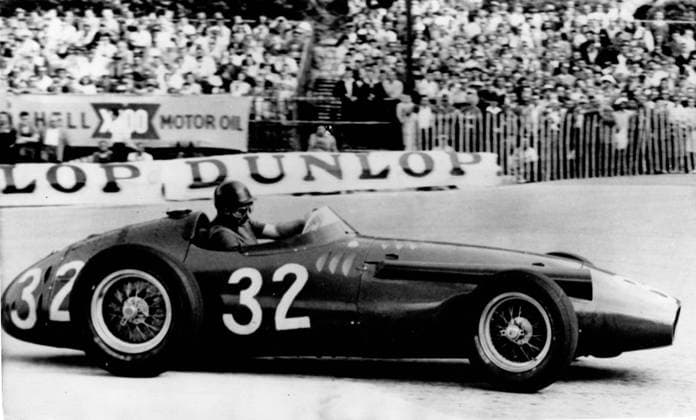 May 20, 1967: Monaco, France: JUAN MANUEL FANGIO, an Argentine racing car driver winning the Monaco Gran Prix in a Maserati and went on to dominated the first decade of Formula One racing, by winning the World Drivers Championship five times. Monte Carlo Monaco - ZUMAk09_ 19570520_jtc_k09_430 Copyright: xKeystonexPressxAgencyx