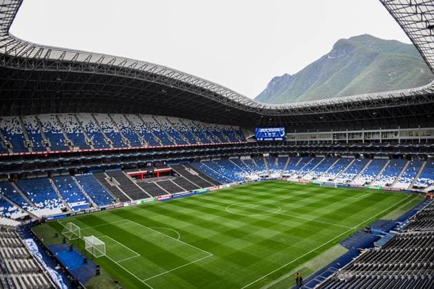 RECORD DATE NOT STATED Concacaf Champions Cup 2024 Monterrey (MEX) vs FC Cincinnati (USA) - Round of 16 General view stadium during the round of 16 second leg match between Monterrey and FC Cincinnati as part of the CONCACAF Champions Cup 2024, at BBVA Bancomer Stadium on March 14, 2024 in Monterrey, Nuevo Leon, Mexico.. MONTERREY NUEVO LEON MEXICO  Copyright: xJONATHANxDUENASx 20240314173054_CCC_2024_R16_MTY_CIN_STADIUM9