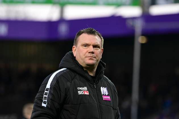 Uwe Koschinat (Cheftrainer Osnabrueck), Borussia Dortmund vs. PSV Eindhoven, Fussball, Champions League, Achtelfinale, 13.03.2024 Dortmund Nordrhein-Westfalen Deutschland