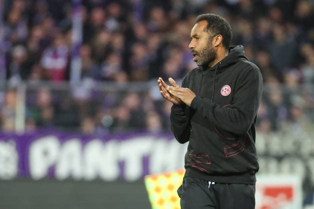 2. Bundesliga - VfL Osnabrück - Fortuna Düsseldorf am 15.03.2024 an der Bremer Brücke in Osnabrück Trainer Daniel Thioune (Duesseldorf) ist zufrieden