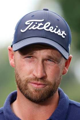PONTE VEDRA BEACH, FL - MARCH 15: PGA, Golf Herren golfer Wyndham Clark does a tv interview after completing his second round during The Players Championship on March 15, 2024, at TPC Sawgrass in Ponte Vedra Beach, Florida. (Photo by Brian Spurlock Icon Sportswire) GOLF: MAR 15 PGA THE PLAYERS Championship EDITORIAL USE ONLY Icon2403159