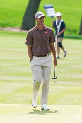 March 16, 2024, Ponte Vedra Beach, Florida, United States: ADAM SCOTT (AUS) approaches the 9th green during the third round at the 2024 PLAYERS Championship at TPC Sawgrass. Ponte Vedra Beach United States - ZUMAw109 20240316_fap_w109_009 Copyright: xDebbyxWongx